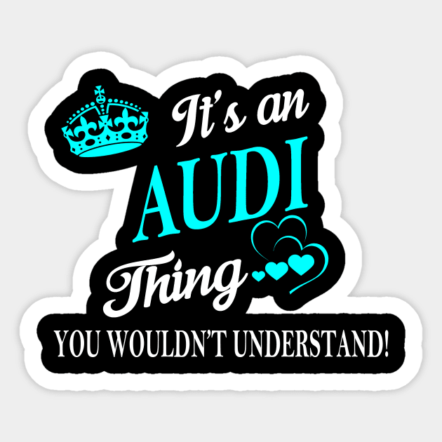 AUDI Sticker by Esssy